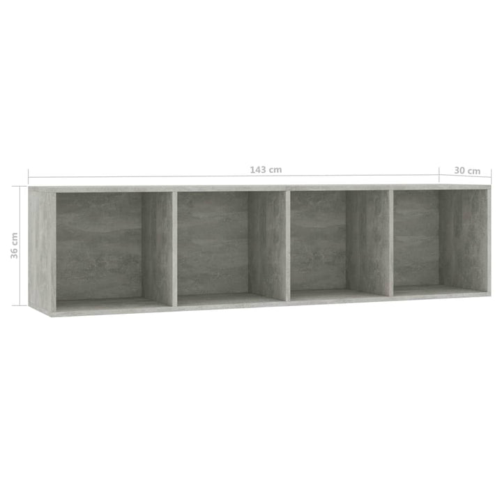 Bokhylla/Tv-Bänk 143X30X36 Cm