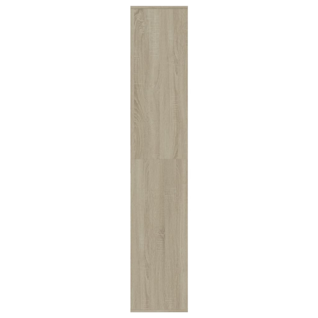 Skoskåp Sonoma-Ek 54X34X183 Cm Konstruerat Trä