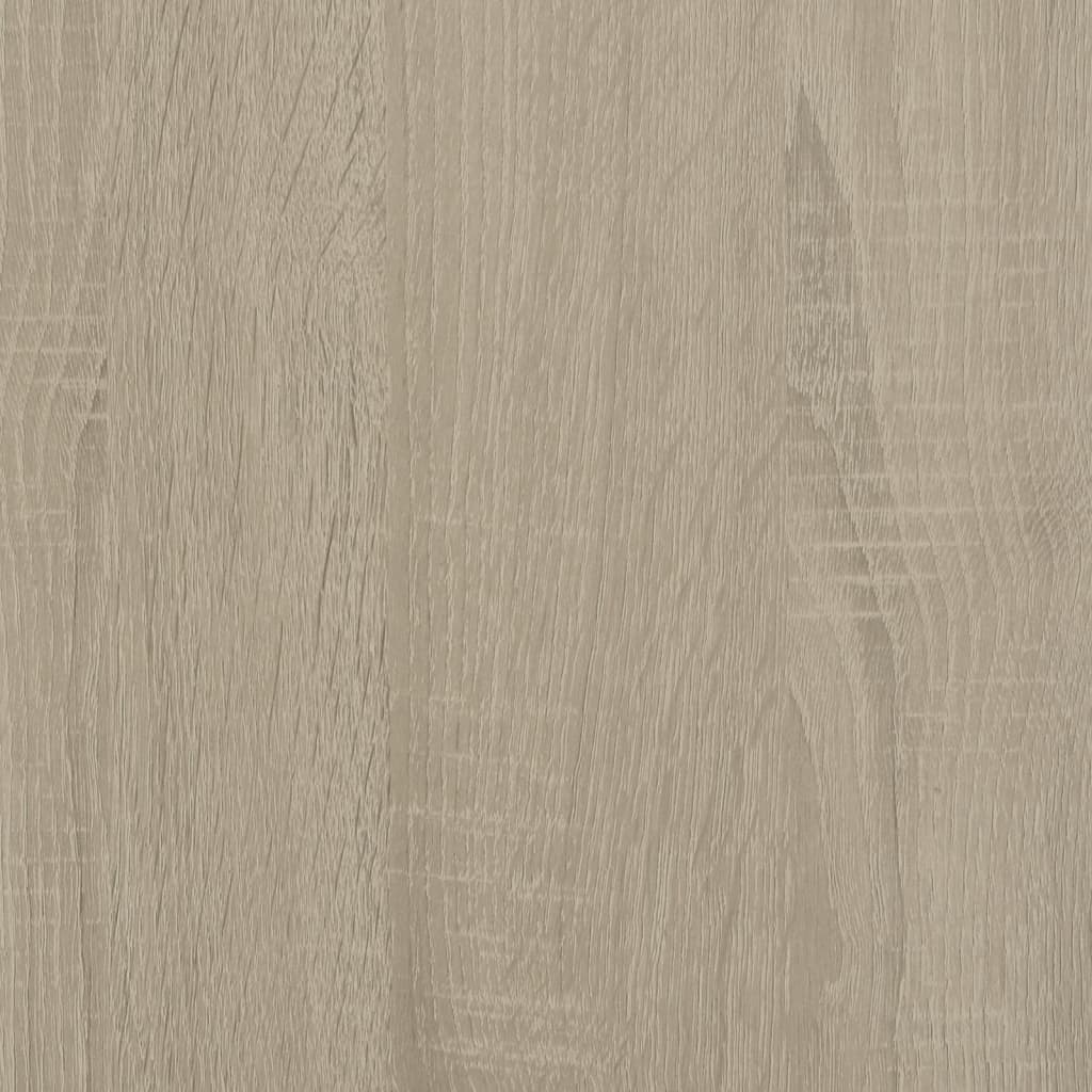 Skoskåp Sonoma-Ek 54X34X183 Cm Konstruerat Trä