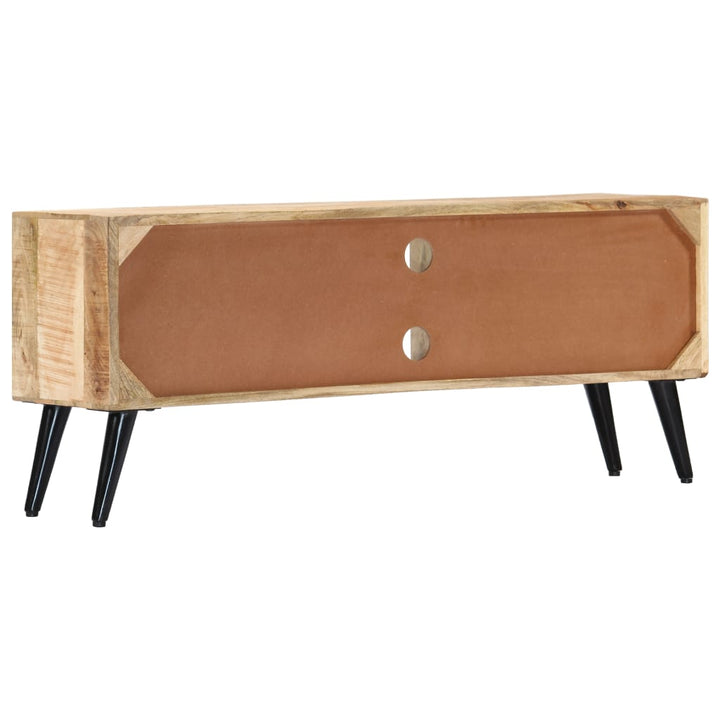 Tv-Bänk 115X30X47 Cm Massivt Mangoträ