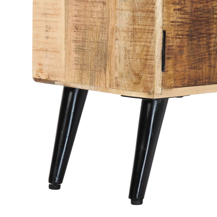 Tv-Bänk 115X30X47 Cm Massivt Mangoträ