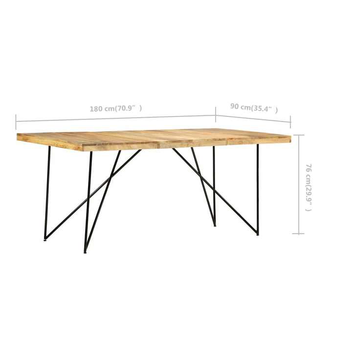 Matbord 180X90X76 Cm