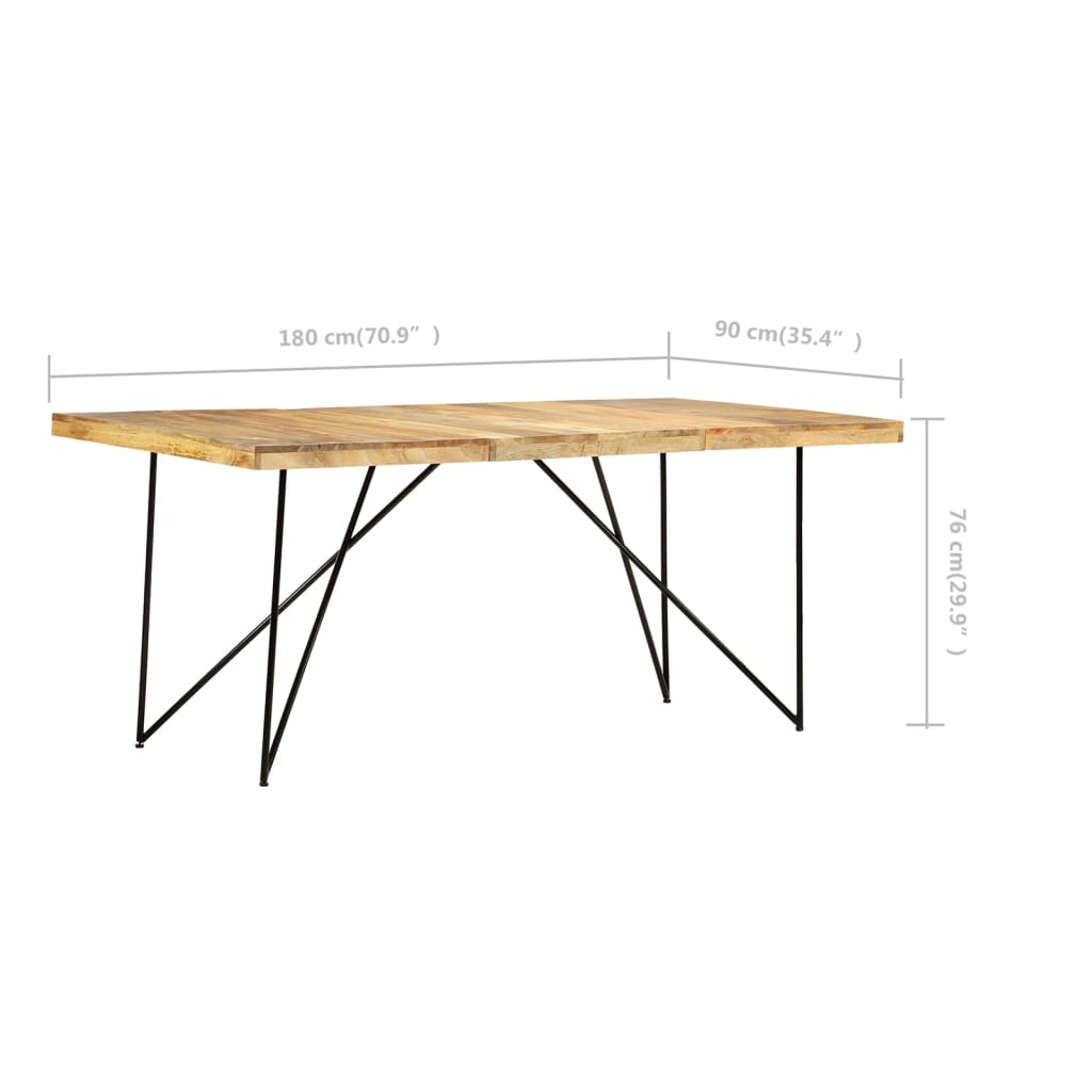 Matbord 180X90X76 Cm