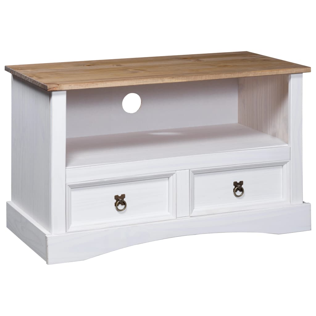 Tv-Bänk Mexikansk Coronastil Furu 91X43X56 Cm
