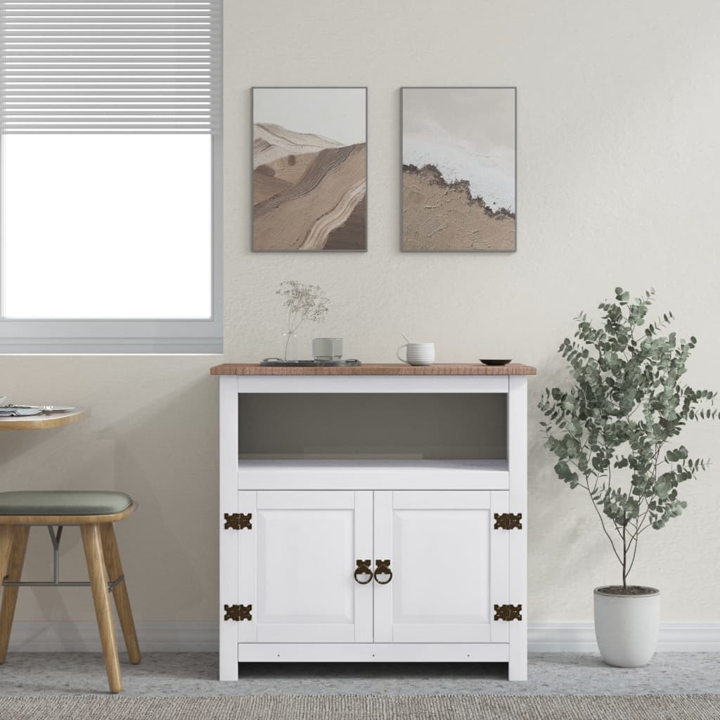 Tv-Bänk Mexikansk Coronastil Furu 80X43X78 Cm