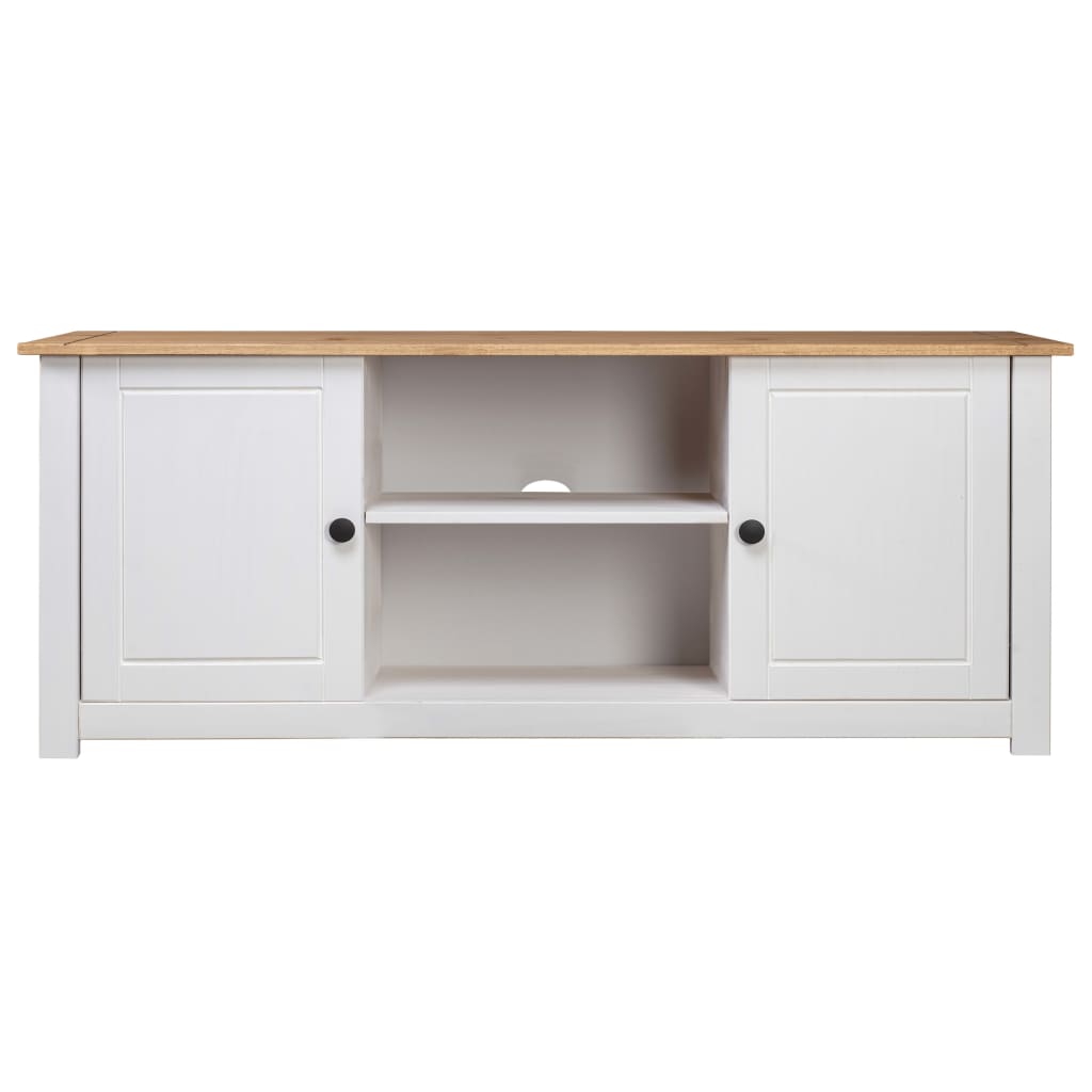 Tv-Bänk 120X40X50 Cm Massiv Furu Panama