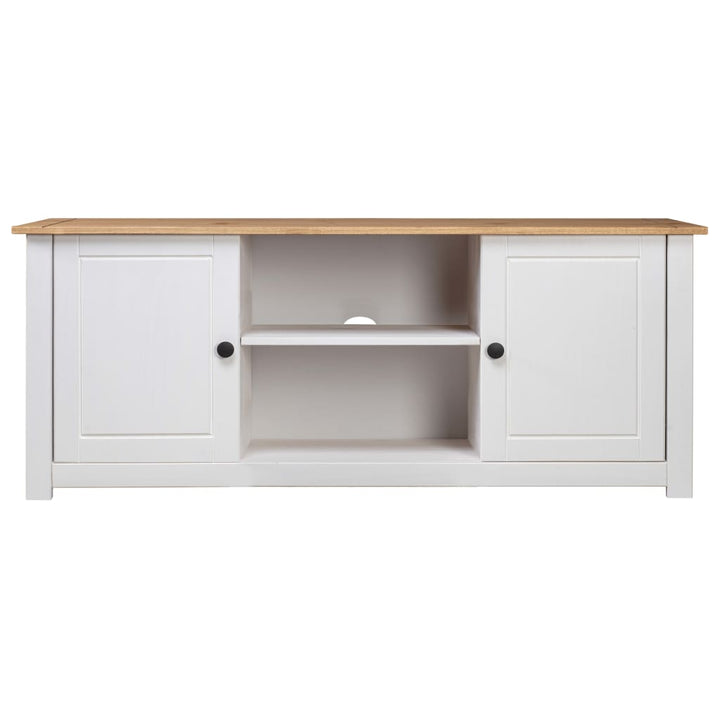 Tv-Bänk 120X40X50 Cm Massiv Furu Panama