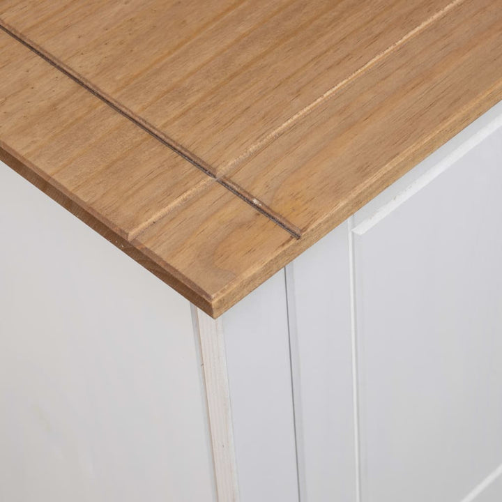 Tv-Bänk 120X40X50 Cm Massiv Furu Panama