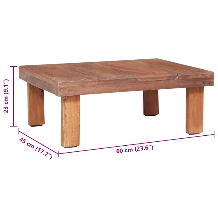 Soffbord Massivt Mahognyträ
