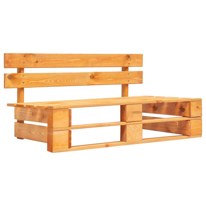 Pallbänk För Trädgården Trä