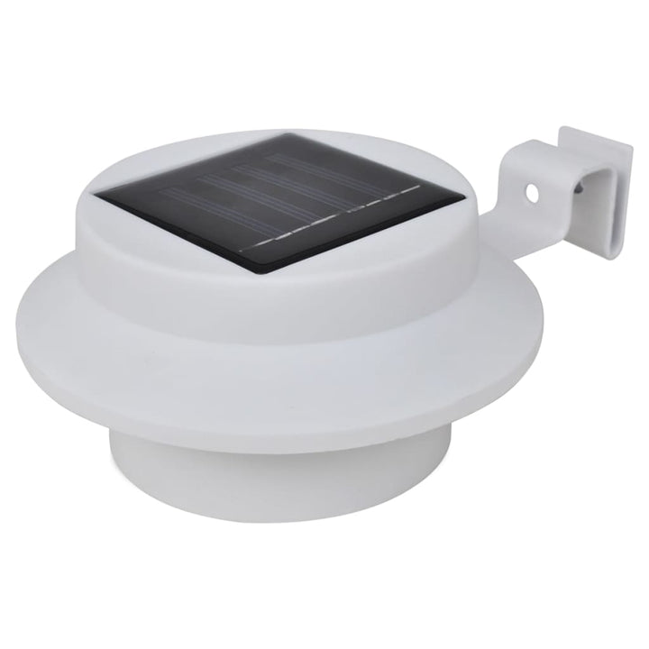 Solcellslampor För Staket 12 St Led