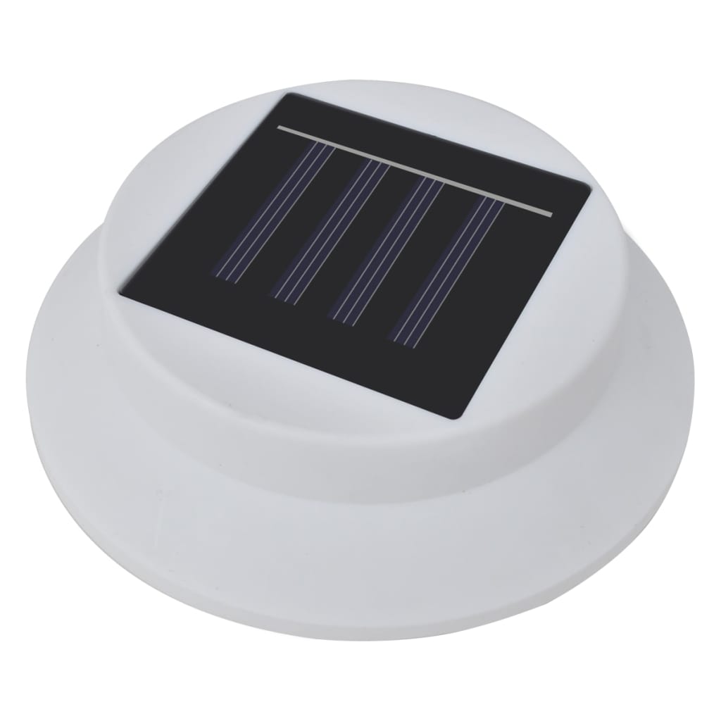 Solcellslampor För Staket 12 St Led