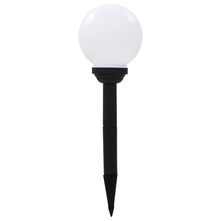 Solcellslampor Med Led 6 St Sfäriska Rgb