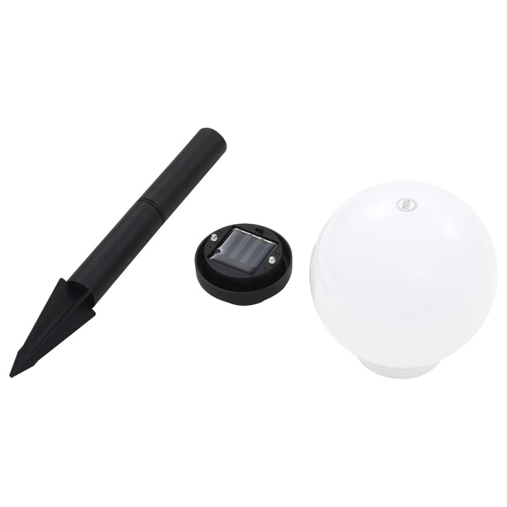 Solcellslampor Med Led 6 St Sfäriska Rgb