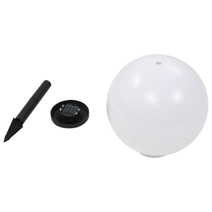 Solcellslampor Med Led 4 St Sfäriska Rgb