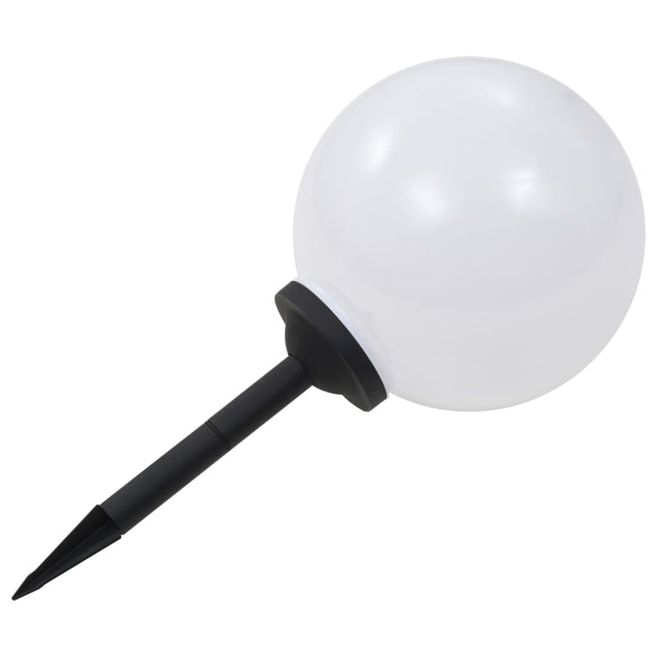 Solcellslampor Med Led 4 St Sfäriska Rgb