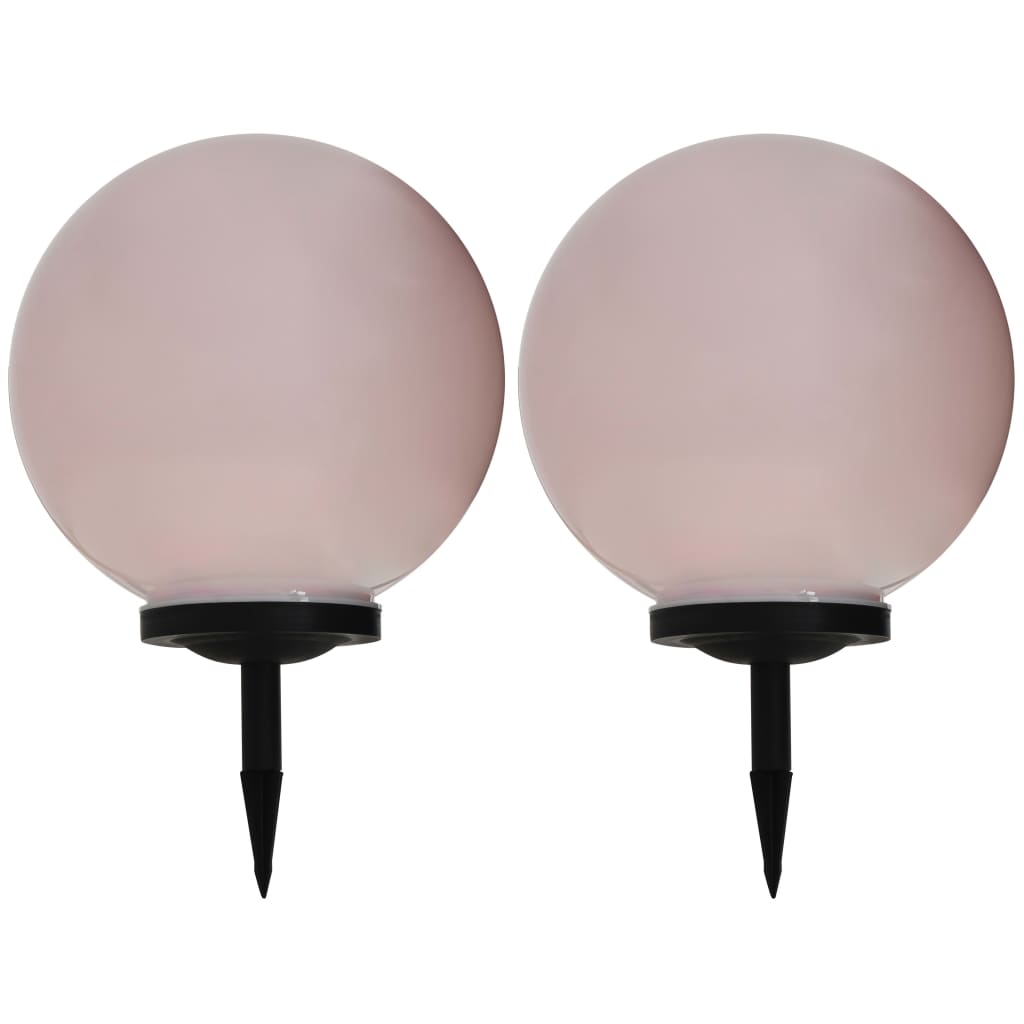 Solcellslampor Med Led 6 St Sfäriska Rgb