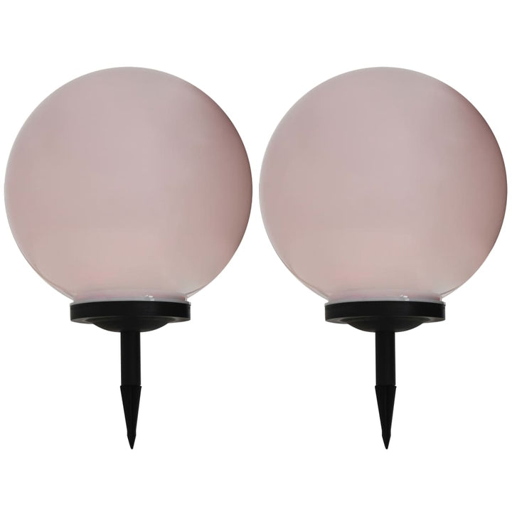 Solcellslampor Med Led 6 St Sfäriska Rgb
