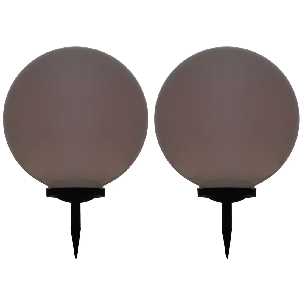 Solcellslampor Med Led 6 St Sfäriska Rgb