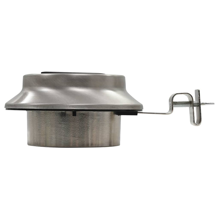 Solcellslampor 12 St Led Runda 12 Cm Vit