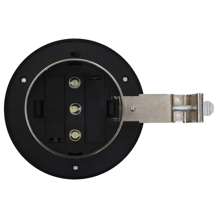 Solcellslampor 12 St Led Runda 12 Cm Vit