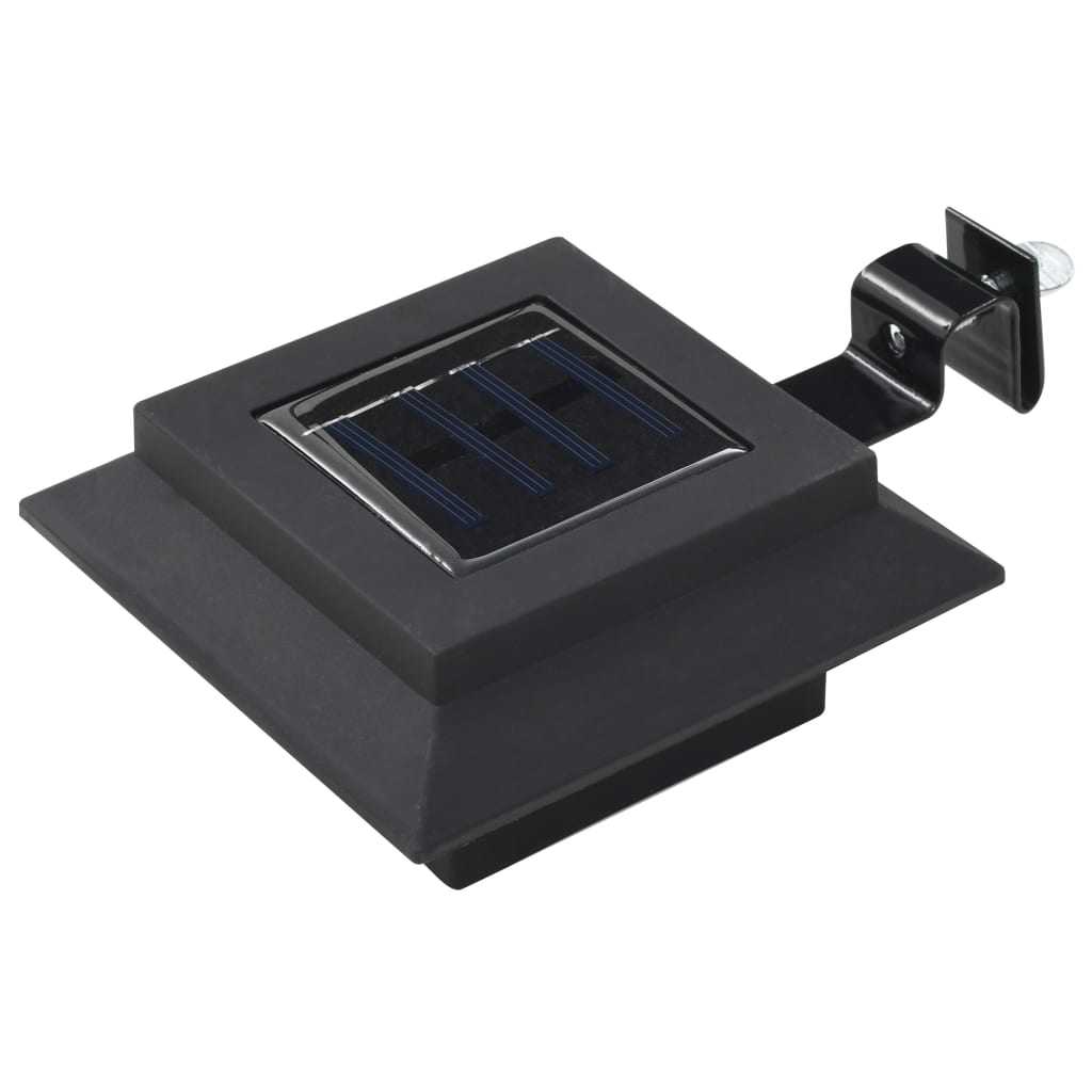 Solcellslampor 12 St Led Fyrkantiga 12 Cm