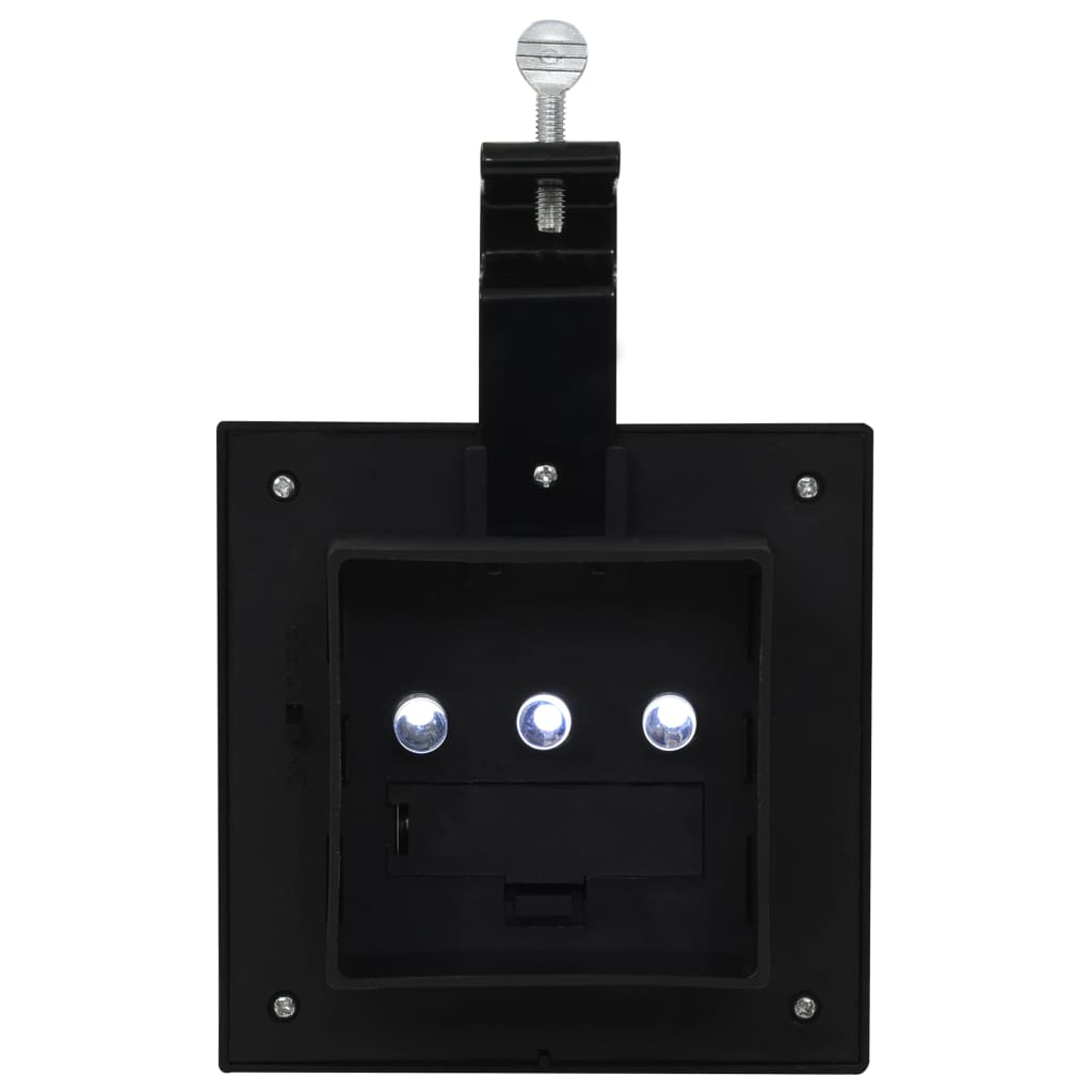Solcellslampor 12 St Led Fyrkantiga 12 Cm