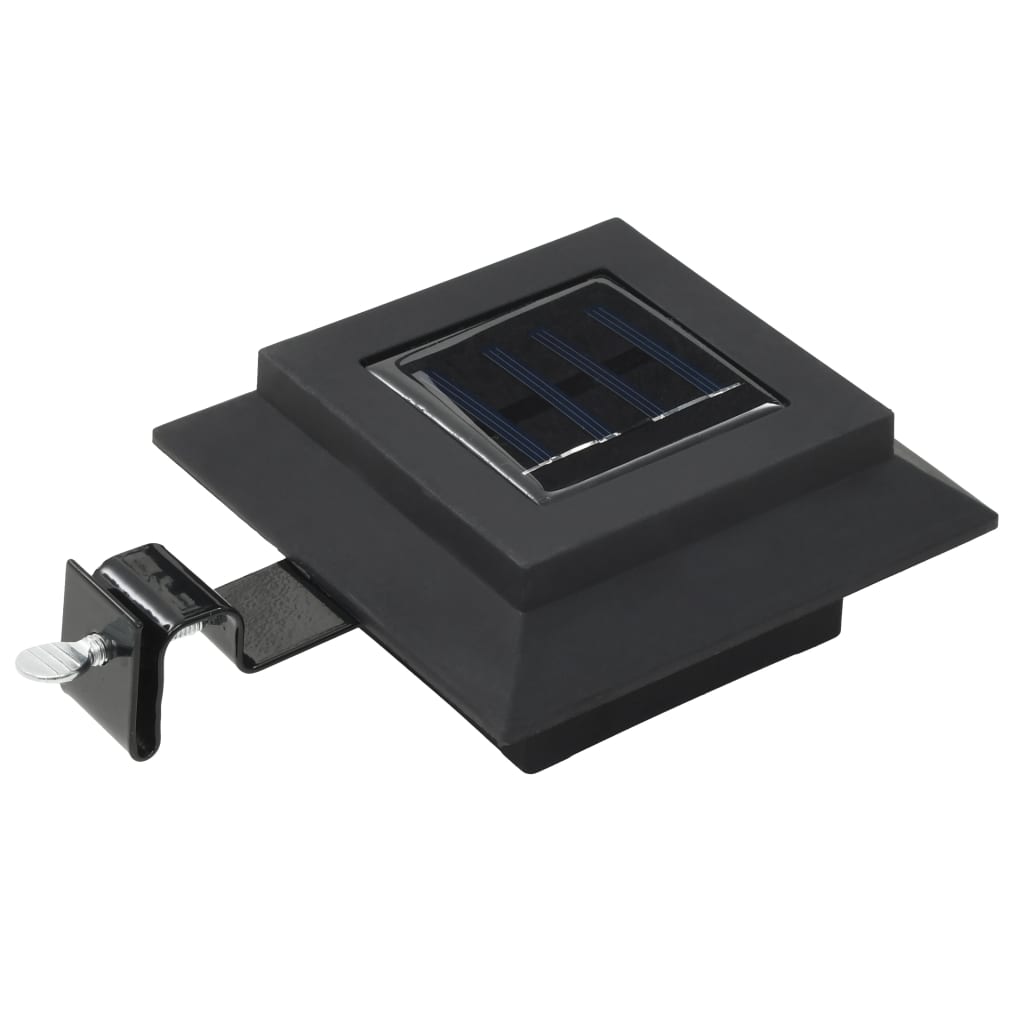 Solcellslampor 12 St Led Fyrkantiga 12 Cm