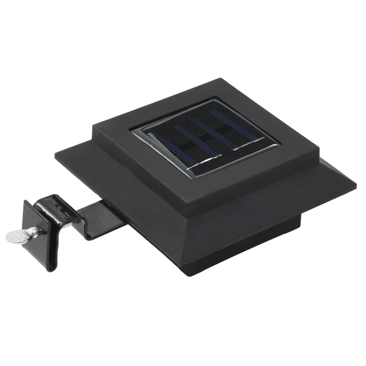 Solcellslampor 12 St Led Fyrkantiga 12 Cm