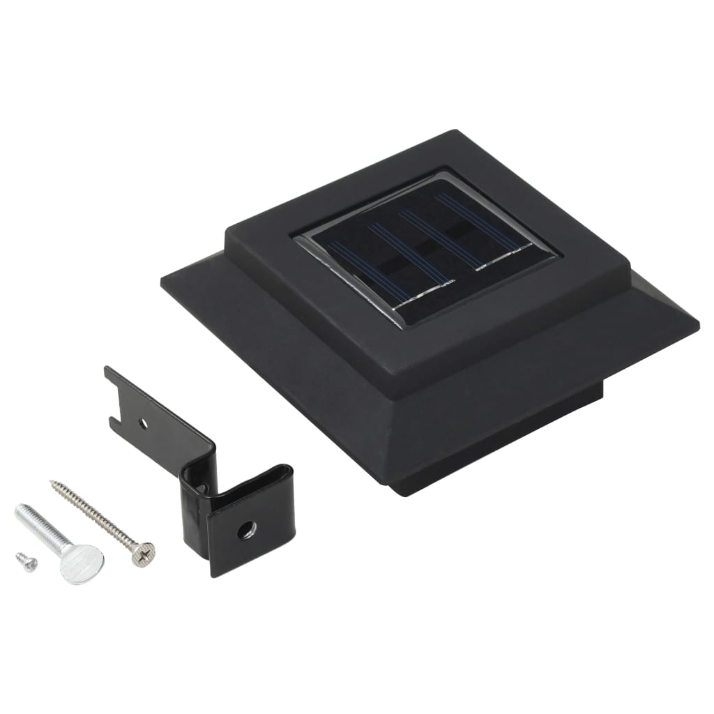 Solcellslampor 12 St Led Fyrkantiga 12 Cm