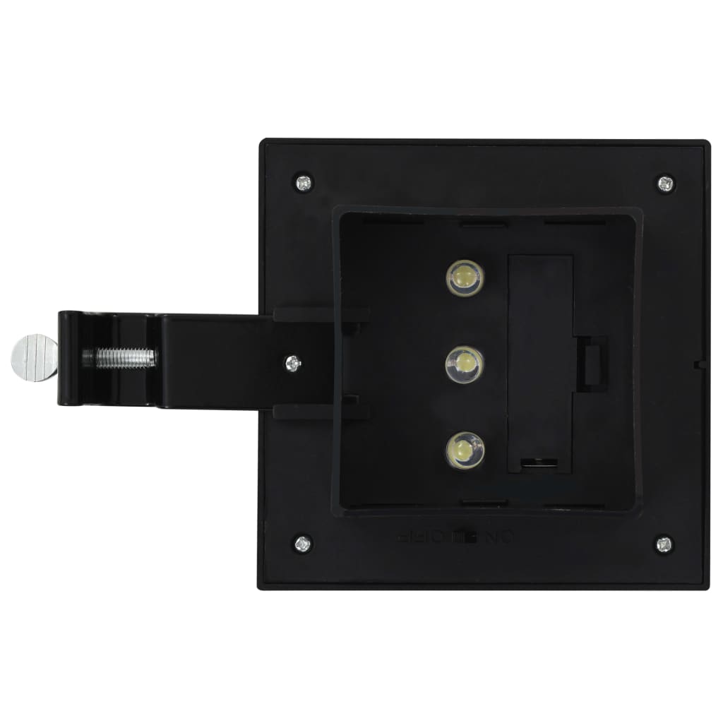 Solcellslampor 12 St Led Fyrkantiga 12 Cm
