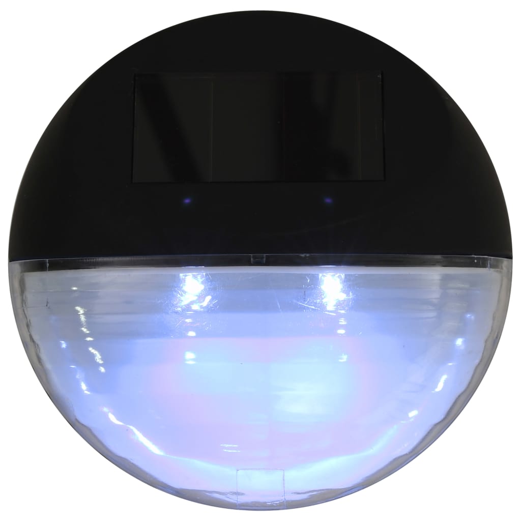 Soldrivna Vägglampor 24 St Led Runda