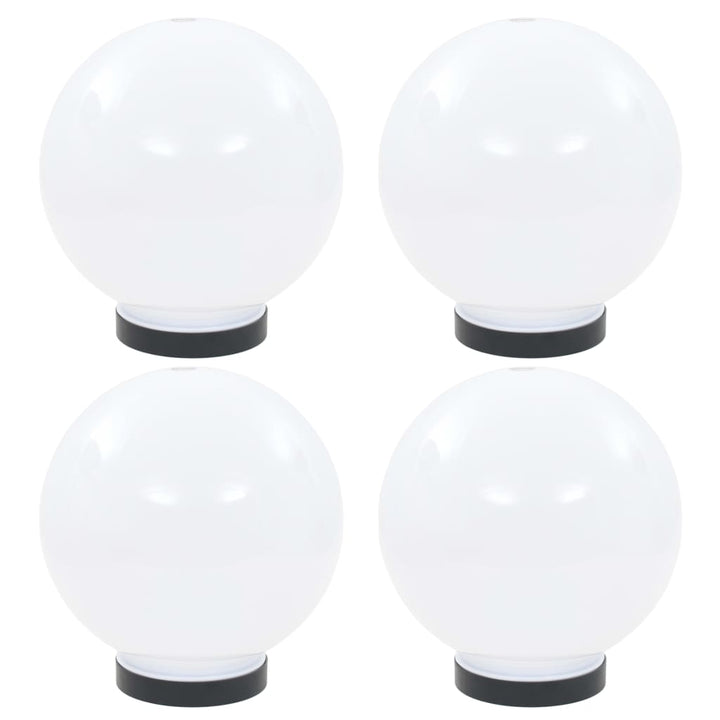 Globlampor 4 St Led Sfäriska Pmma