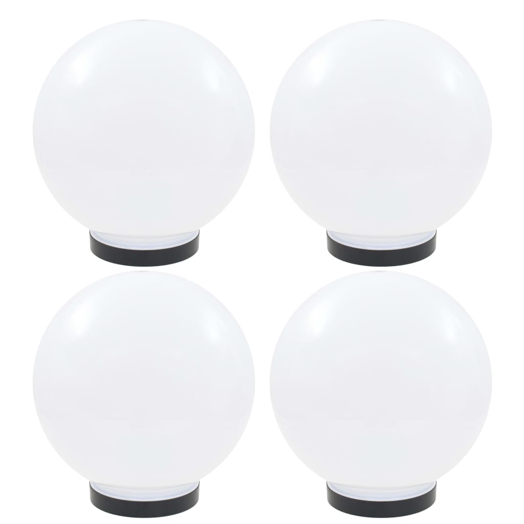 Globlampor 4 St Led Sfäriska Pmma