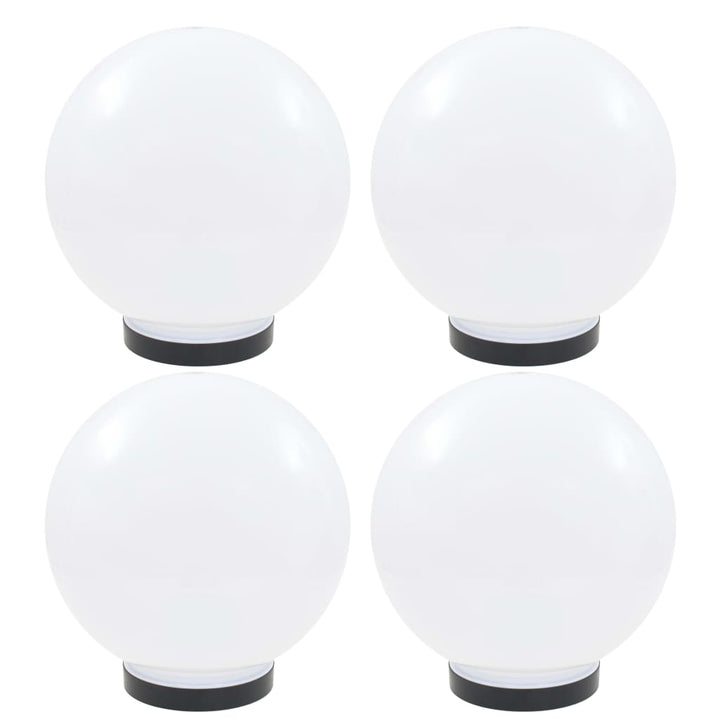 Globlampor 4 St Led Sfäriska Pmma