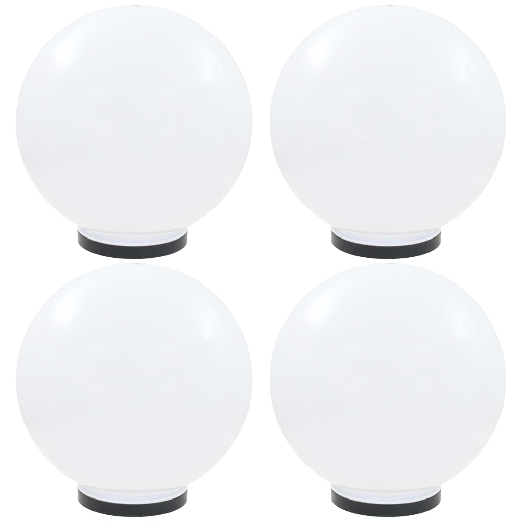 Globlampor 4 St Led Sfäriska Pmma