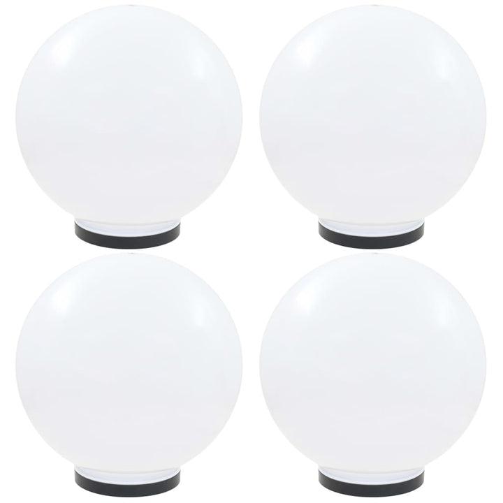 Globlampor 4 St Led Sfäriska Pmma
