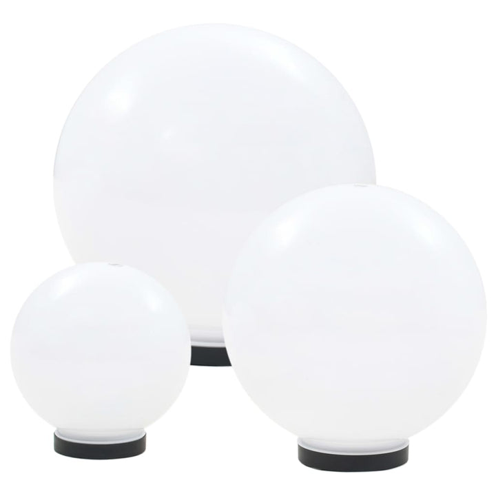Led-Lampor 6 St Sfäriska 20/30/40 Cm Pmma