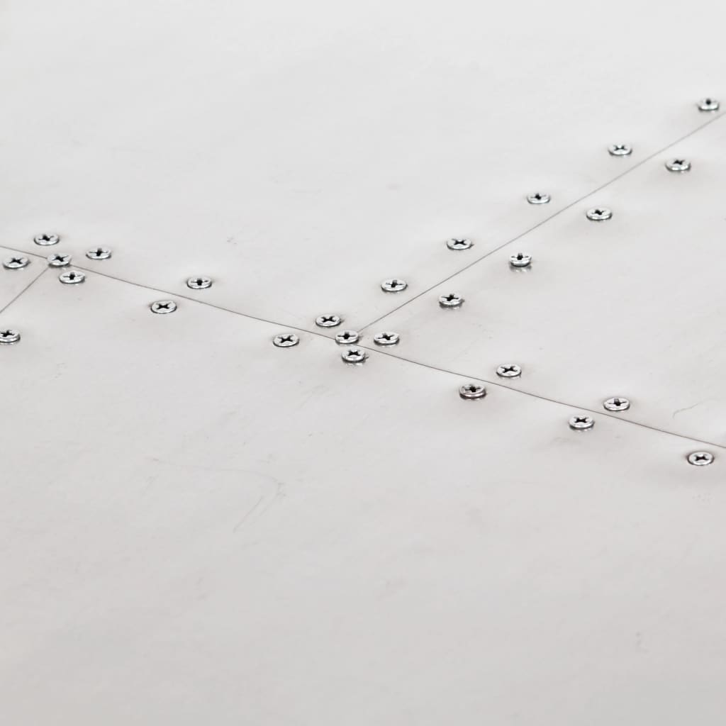 Skrivbord Flygplansdesign Silver 112X50X76 Cm Metall