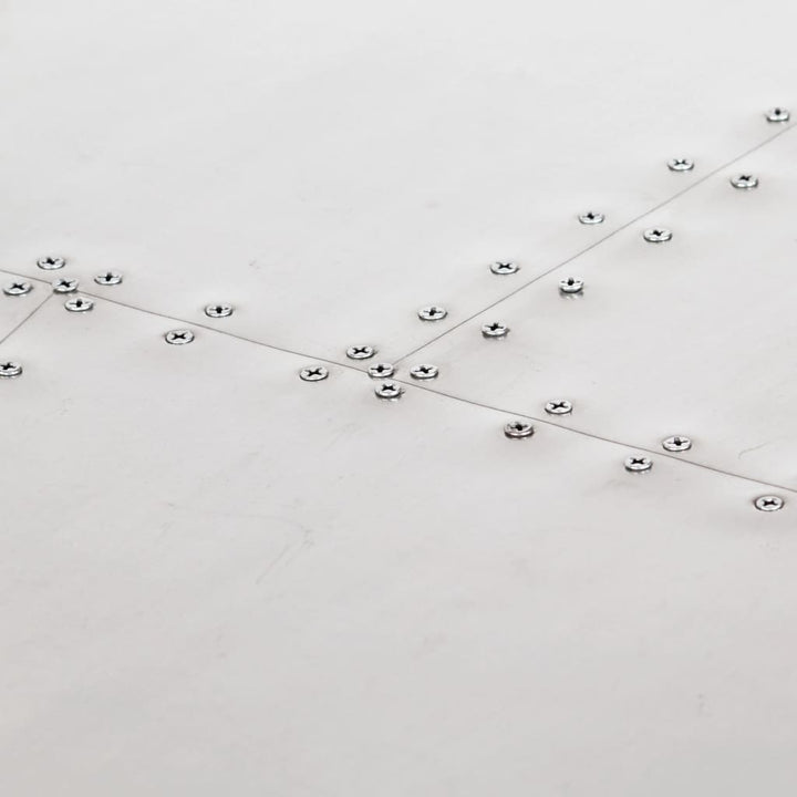 Skrivbord Flygplansdesign Silver 112X50X76 Cm Metall