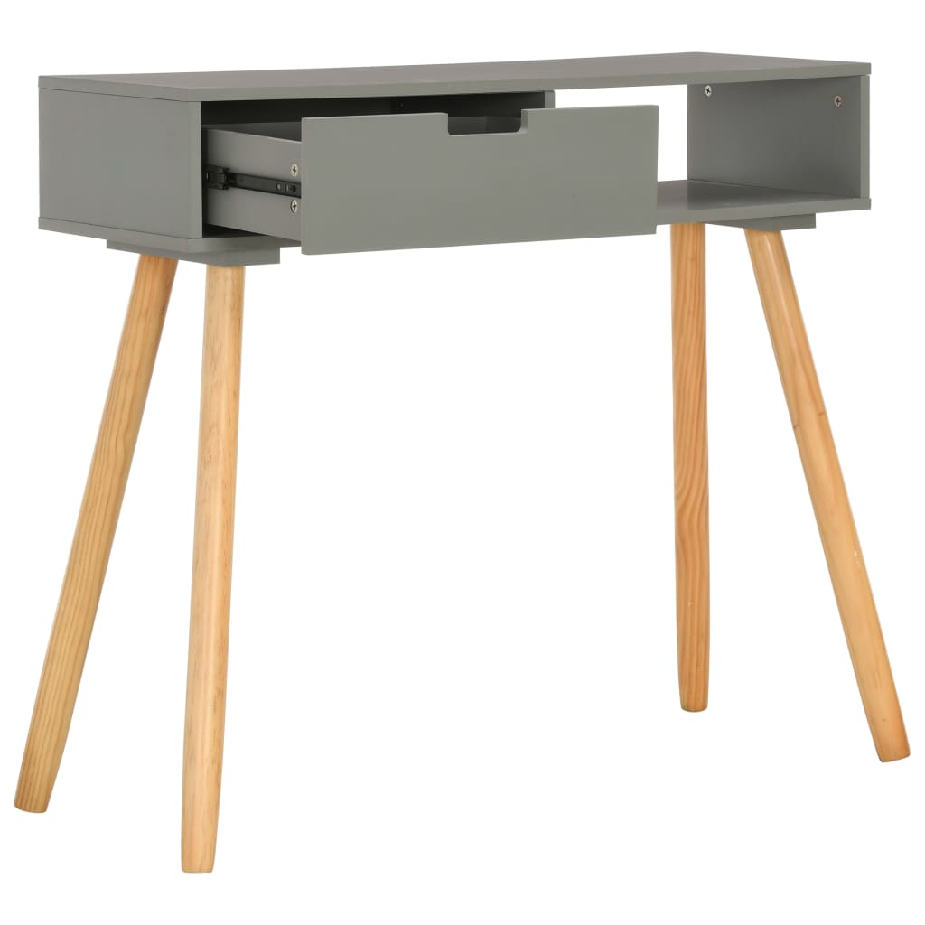 Avlastningsbord 80X30X72 Cm Massiv Furu