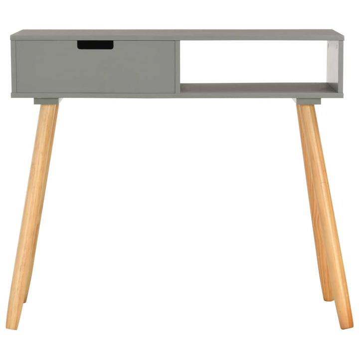 Avlastningsbord 80X30X72 Cm Massiv Furu