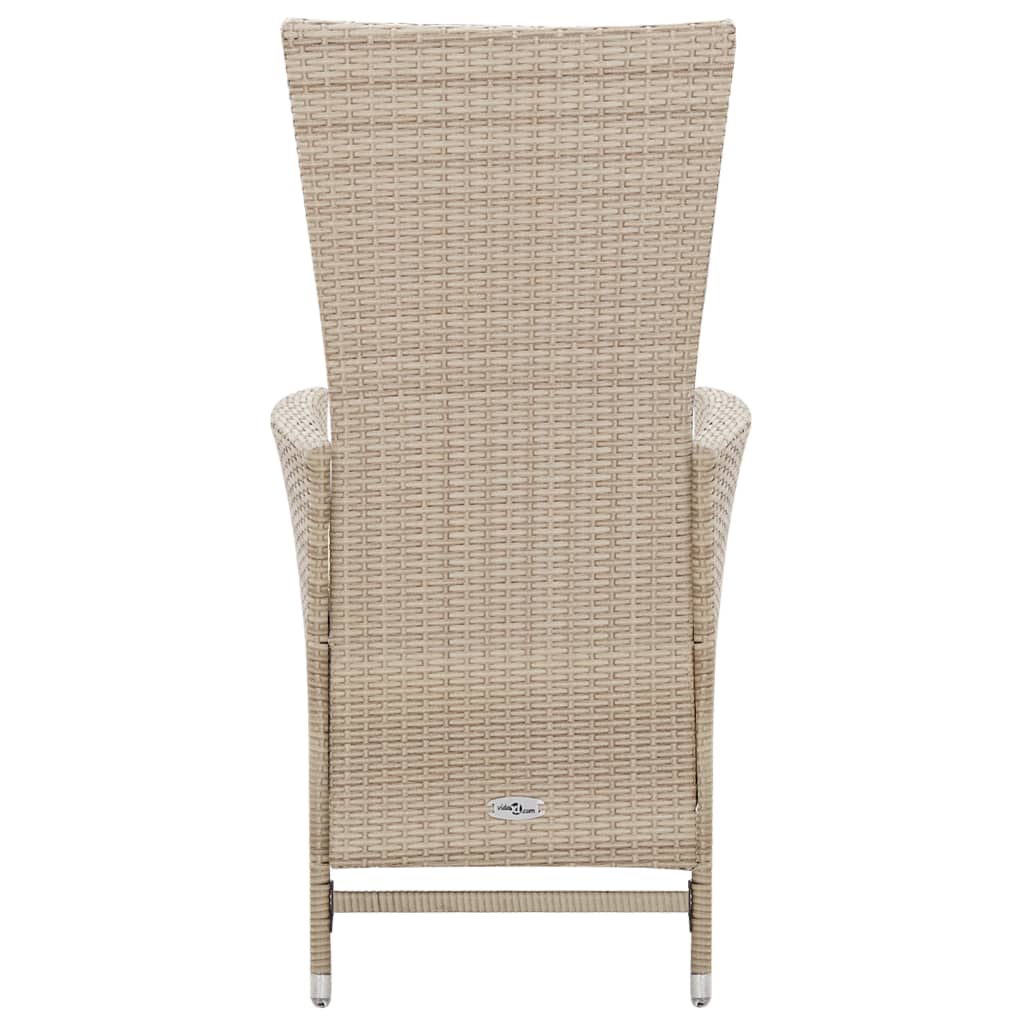 Matgrupp För Trädgården Med Dynor 7 Delar Konstrotting Beige