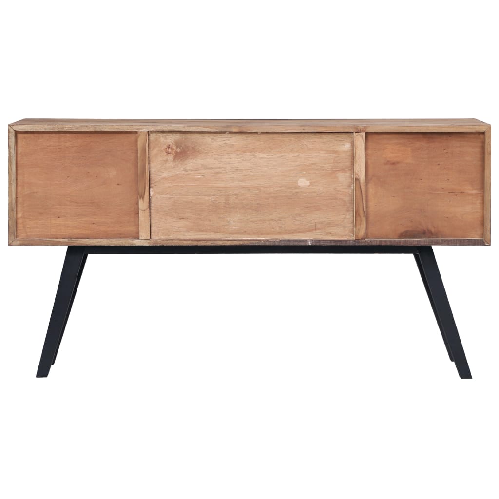 Sidoskåp 110X30X75 Cm Massiv Teak