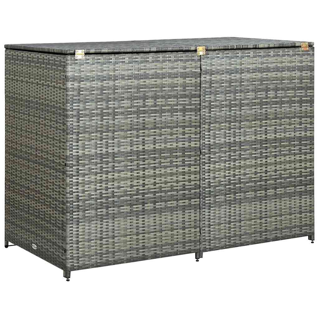 Skjul För 2 Soptunnor Konstrotting 148X77X111 Cm