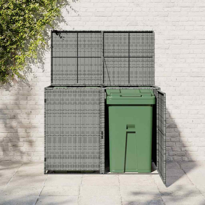 Skjul För 2 Soptunnor Konstrotting 148X77X111 Cm