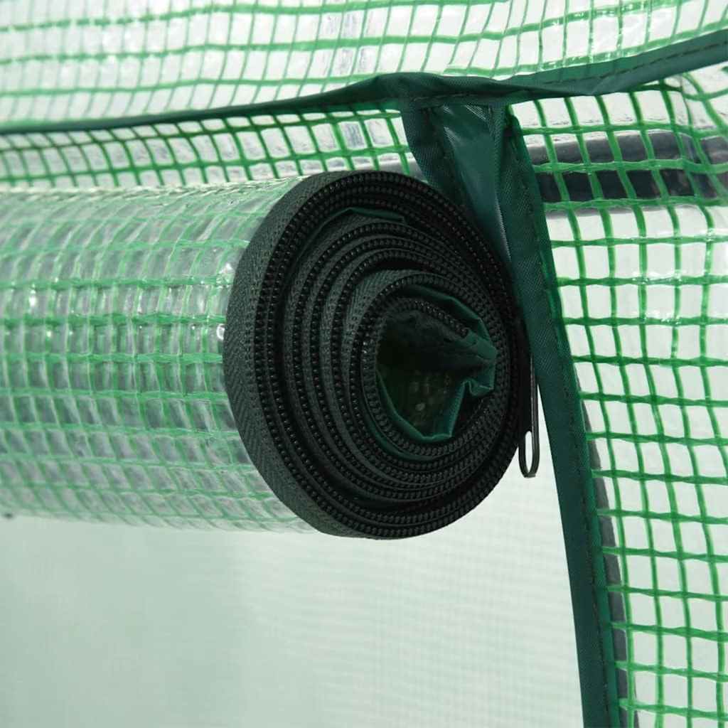 Växthus Med Blixtlåsförsedd Dörr 200X80X170 Cm