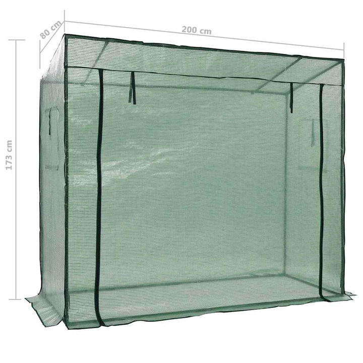 Växthus 200X80X173 Cm