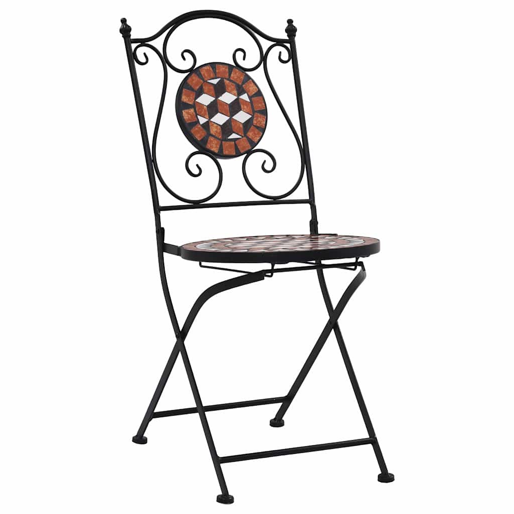 Caféstolar I Mosaik 2 St Keramik