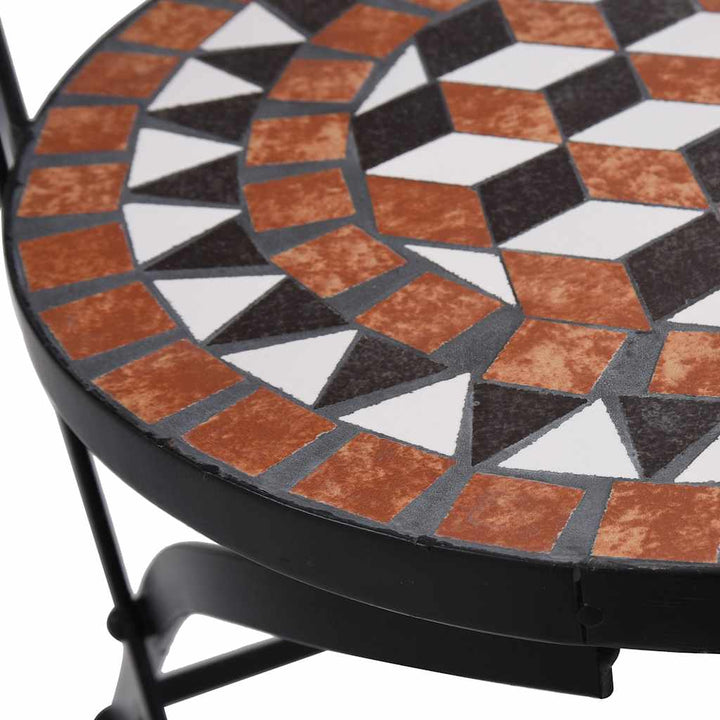 Caféstolar I Mosaik 2 St Keramik
